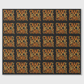 Crazy Rock kliber Cadeaupapier (Vlak)