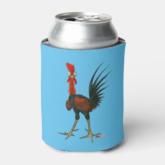 Crazy Rooster Blikjeskoeler (Blikje Voorkant)