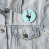 Crazy Rooster Button (In situ)
