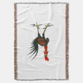 Crazy Rooster Deken (Voorkant Verticaal)