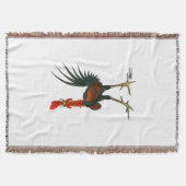 Crazy Rooster Deken (Voorkant)