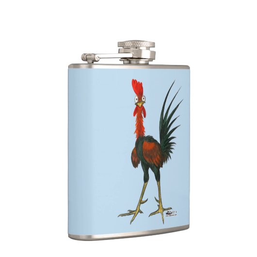 Crazy Rooster Heupfles (Rechts)