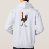 Crazy Rooster Hoodie (Achterkant)