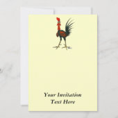 Crazy Rooster Kaart (Voorkant)