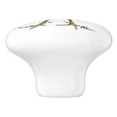 Crazy Rooster Keramische Knop (Zijkant)