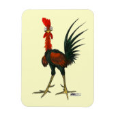 Crazy Rooster Magneet (Verticaal)