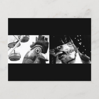 Crazy Rooster ontmoet Crazy Horse Briefkaart