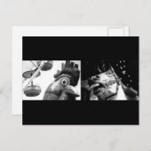 Crazy Rooster ontmoet Crazy Horse Briefkaart (Voorkant / Achterkant)