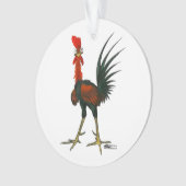 Crazy Rooster Ornament (voorkant)
