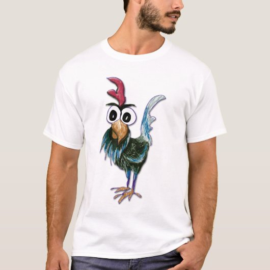 Crazy Rooster Shirt (Voorkant)