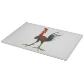 Crazy Rooster Snijplank (Hoek)