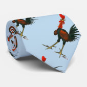 Crazy Rooster Stropdas (Opgerold)