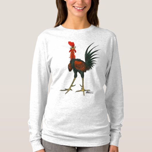 Crazy Rooster T-shirt (Voorkant)