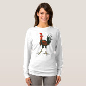 Crazy Rooster T-shirt (Voorkant volledig)