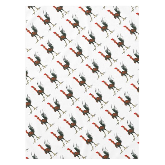 Crazy Rooster Tafelkleed (Voorkant)