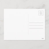 Crazy Santa vast in de Kaart van Chimney Post (Achterkant)