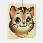 Crazy Schattigee hedendaagse mid-century stijl Kit Keramisch Ornament (Rechts)