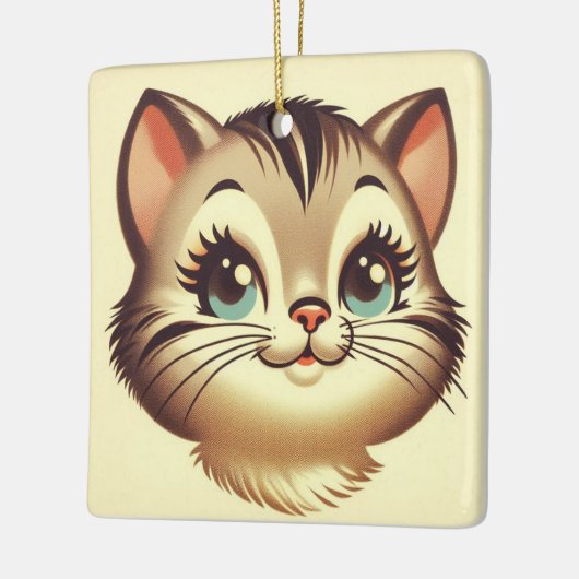 Crazy Schattigee hedendaagse mid-century stijl Kit Keramisch Ornament (Links)