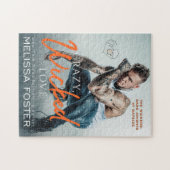 Crazy, schopende liefdespuzzel legpuzzel (Horizontaal)