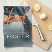 Crazy, schopte keuken-theekdoek theedoek (Quarter Fold)