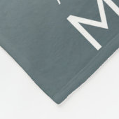 Crazy, schopte liefdesbank fleece deken (Hoek)