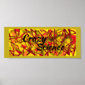 Crazy Science reference to TV show Orphan Black ab Poster (Voorkant)