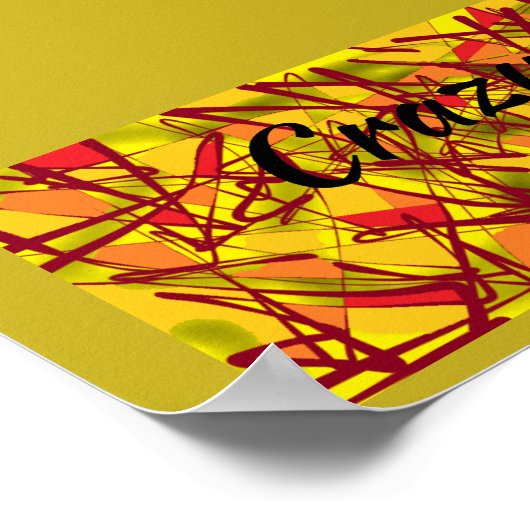 Crazy Science reference to TV show Orphan Black ab Poster (Hoek)