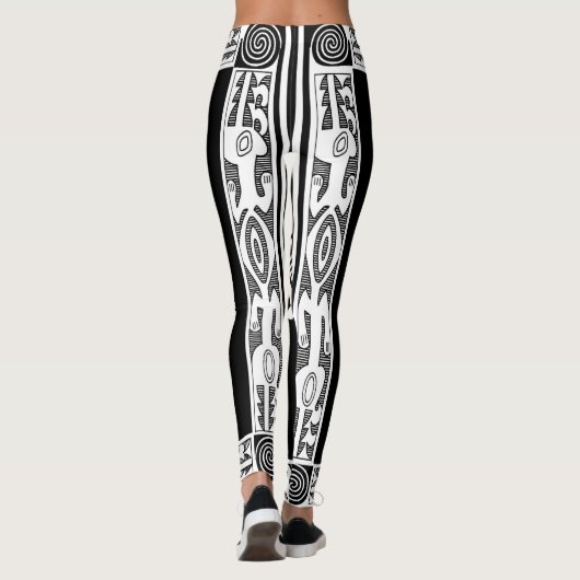 Crazy Scorpion leggings (Achterkant)