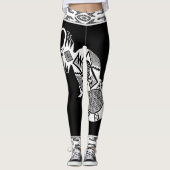 Crazy Scorpion leggings (Voorkant)