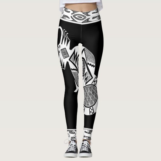 Crazy Scorpion leggings (Voorkant)