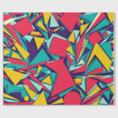 Crazy Shapes Wrapping Paper Cadeaupapier (Vlak)