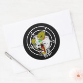 Crazy Sigil van Baphomet Ronde Sticker (Envelop)