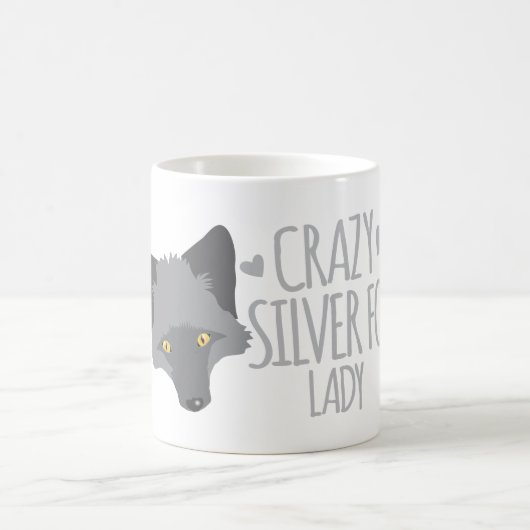 Crazy Silver Fox Koffiemok (Center)
