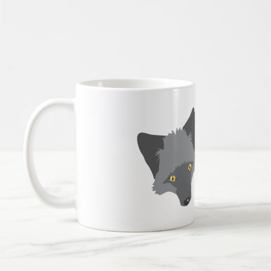 Crazy Silver Fox Koffiemok (Links)