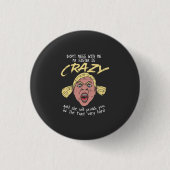 Crazy Sister Ronde Button 3,2 Cm (Voorkant)
