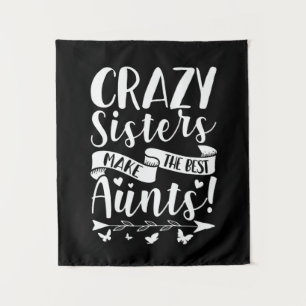 Crazy Sisters maakt de beste manieren Wandkleed