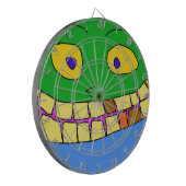 Crazy Smile Dartboard! Dartbord (Voorkant Links)