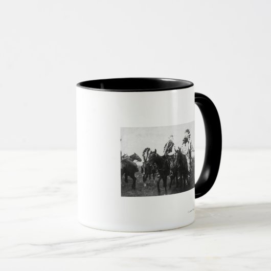 Crazy Snake Assemblage van zijn aankomst Mok (Voorkant rechts)