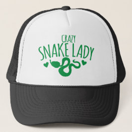 Crazy Snake Lady Trucker Pet