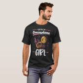 Crazy Sousaphone Girl Sousaphone Girl Sousaphonist T-shirt (Voorkant volledig)