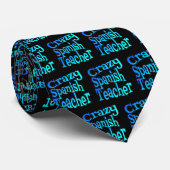 Crazy Spain Teacher Stropdas (Opgerold)