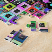 Crazy Squares iPad 3 Skin Legpuzzel (Zijkant)
