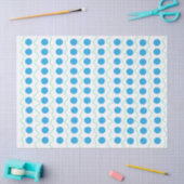 Crazy Stippen Blauwe Tissuepapier (Craft)