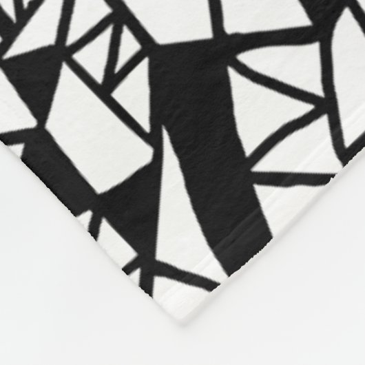 Crazy Structure Pattern 060423 Fleece Deken (Hoek)