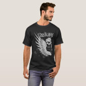 Crazy Suicide Pilot T-shirt (Voorkant volledig)