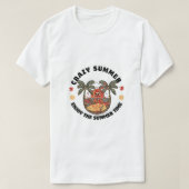 Crazy Summer Vibes T-shirt (Design voorkant)