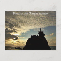 "Crazy Sunset" — Biarritz Briefkaart