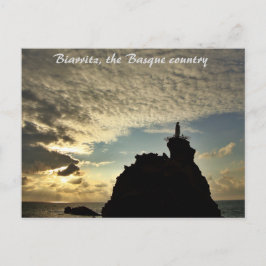 "Crazy Sunset" — Biarritz Briefkaart