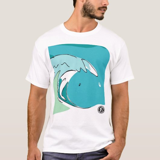 Crazy Surf T-shirt (Voorkant)