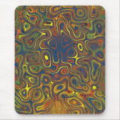 Crazy Swirls Mousepad Abstract Design Muismat (Voorkant)